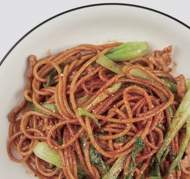 Shanghai fried noodles Magimix.